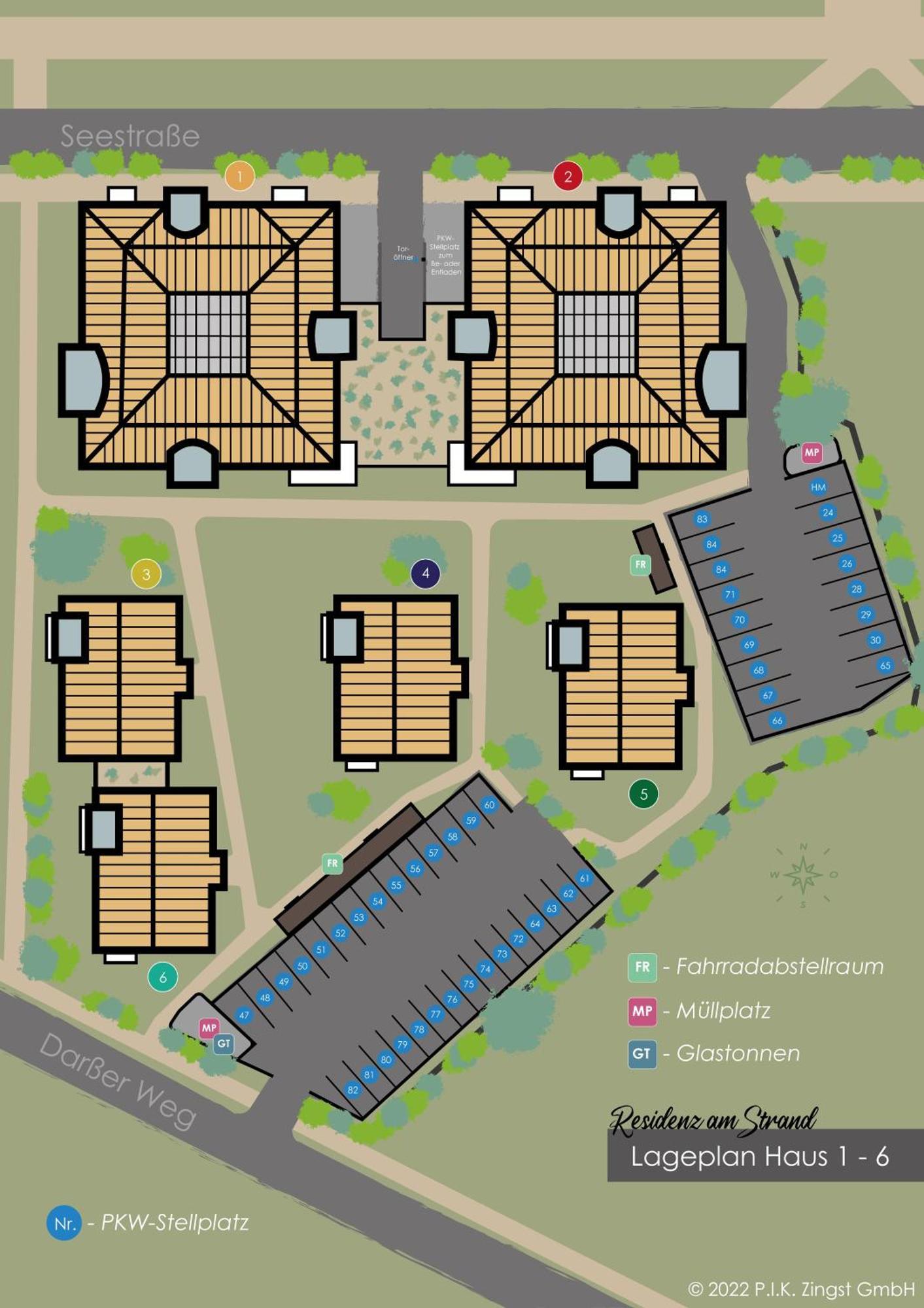 Residenz Am Strand Ostseerauschen - Wohnung 5-72 Zingst Exteriér fotografie